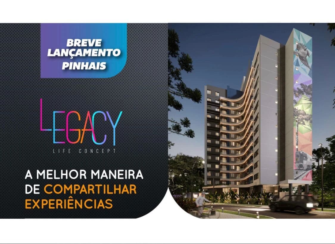 Apartamento à venda em Pinhais, Centro, com 2 quartos, 46,00m²