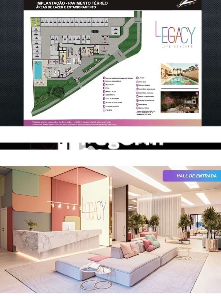 Apartamento à venda em Pinhais, Centro, com 2 quartos, 57,98m²