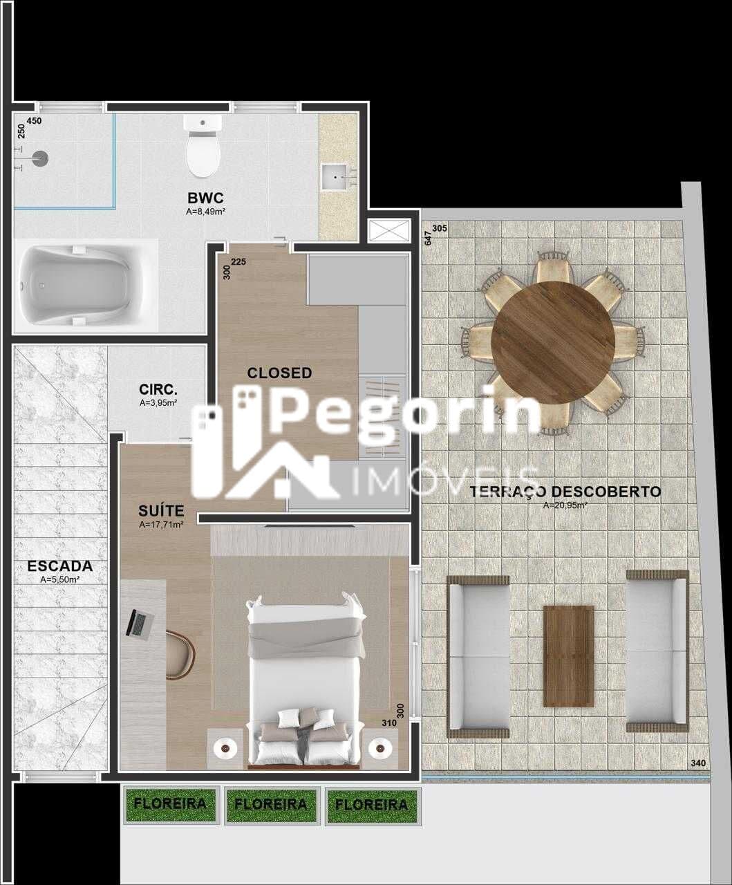 Sobrado à venda em Pinhais, Alto Tarumã, 168,64m²