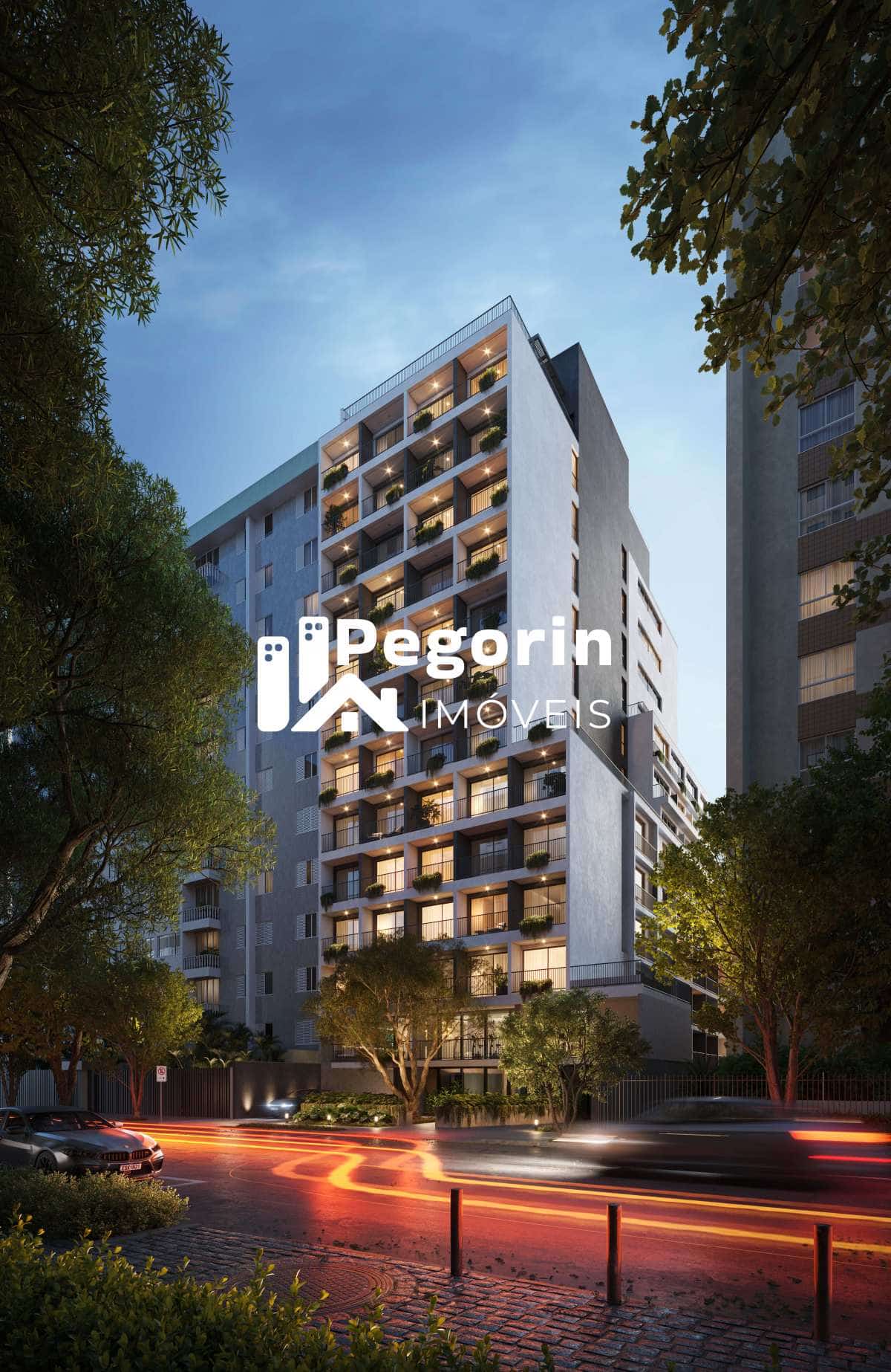 Studio à venda em Curitiba, Cristo Rei, com 1 quarto, 23,07m²