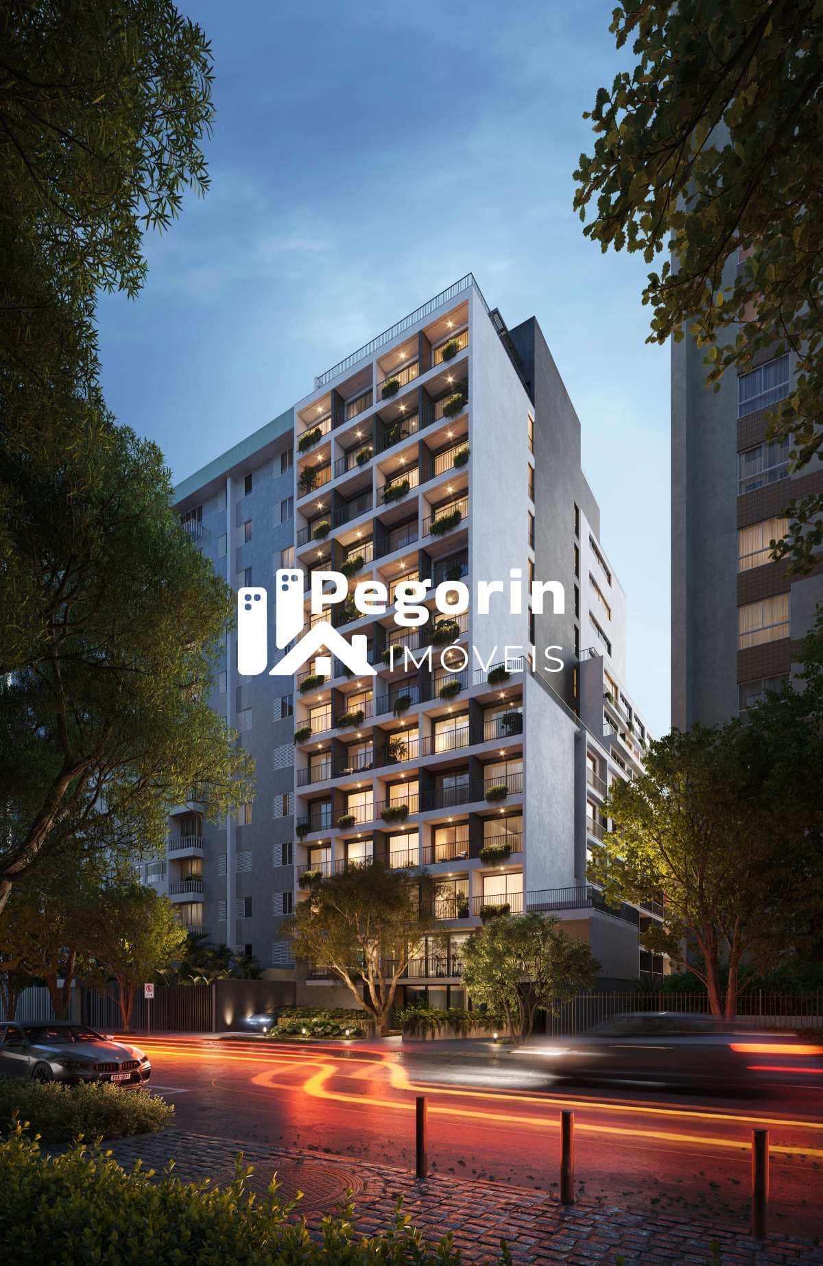 Studio à venda em Curitiba, Cristo Rei, com 1 quarto, 23,07m²