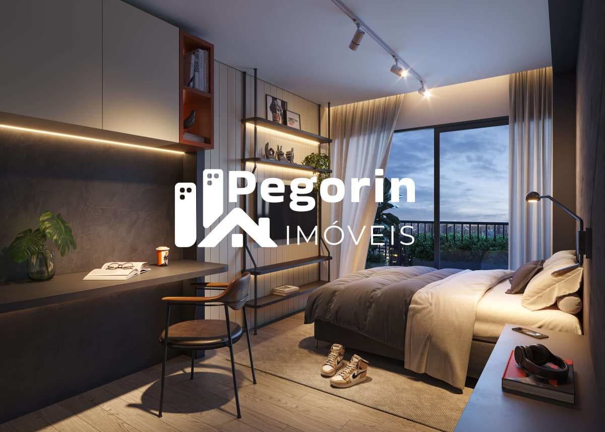 Studio à venda em Curitiba, Cristo Rei, com 1 quarto, 23,07m²