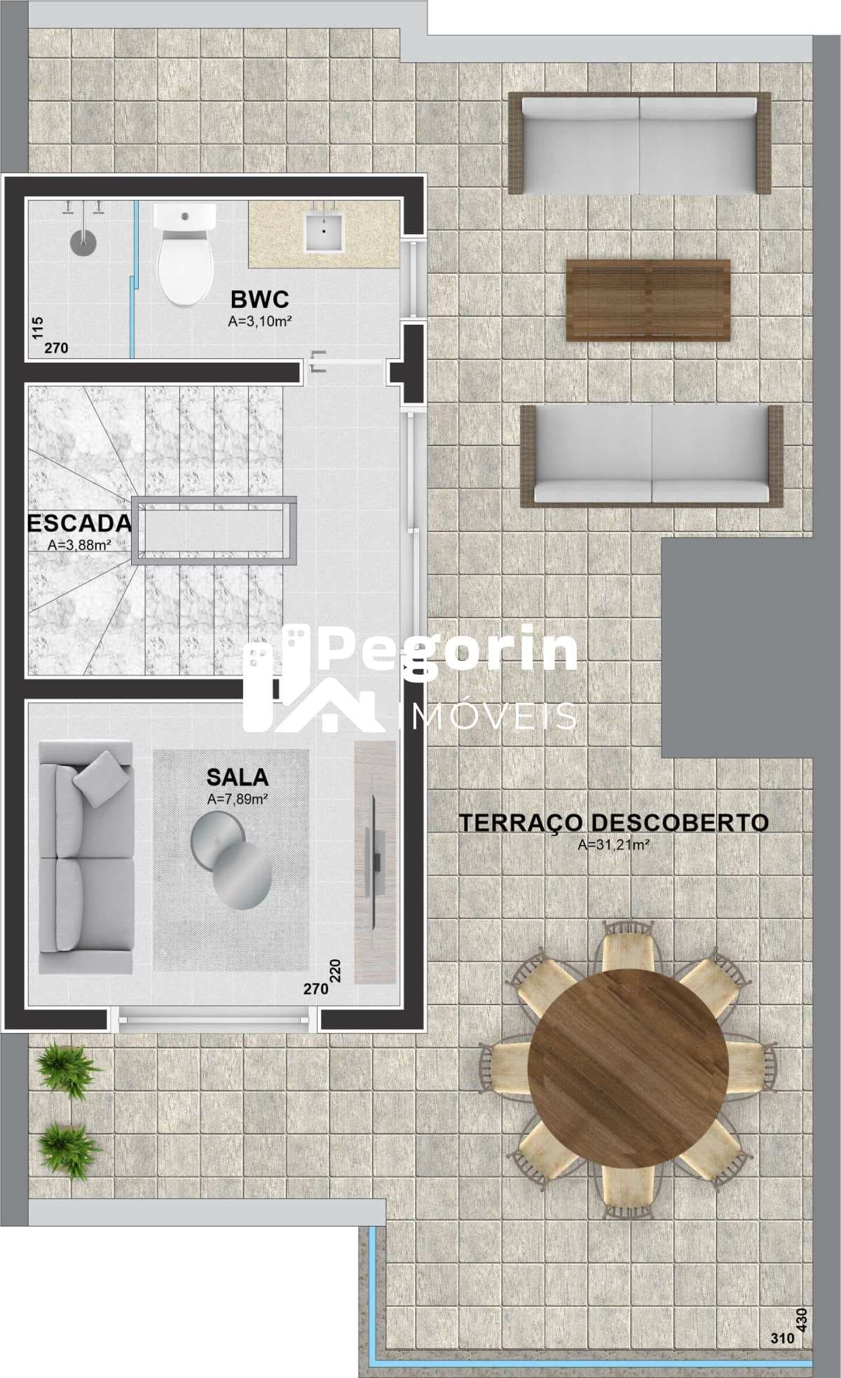 Sobrado em condomínio à venda em Curitiba, Uberaba, com 3 quartos, 120m²