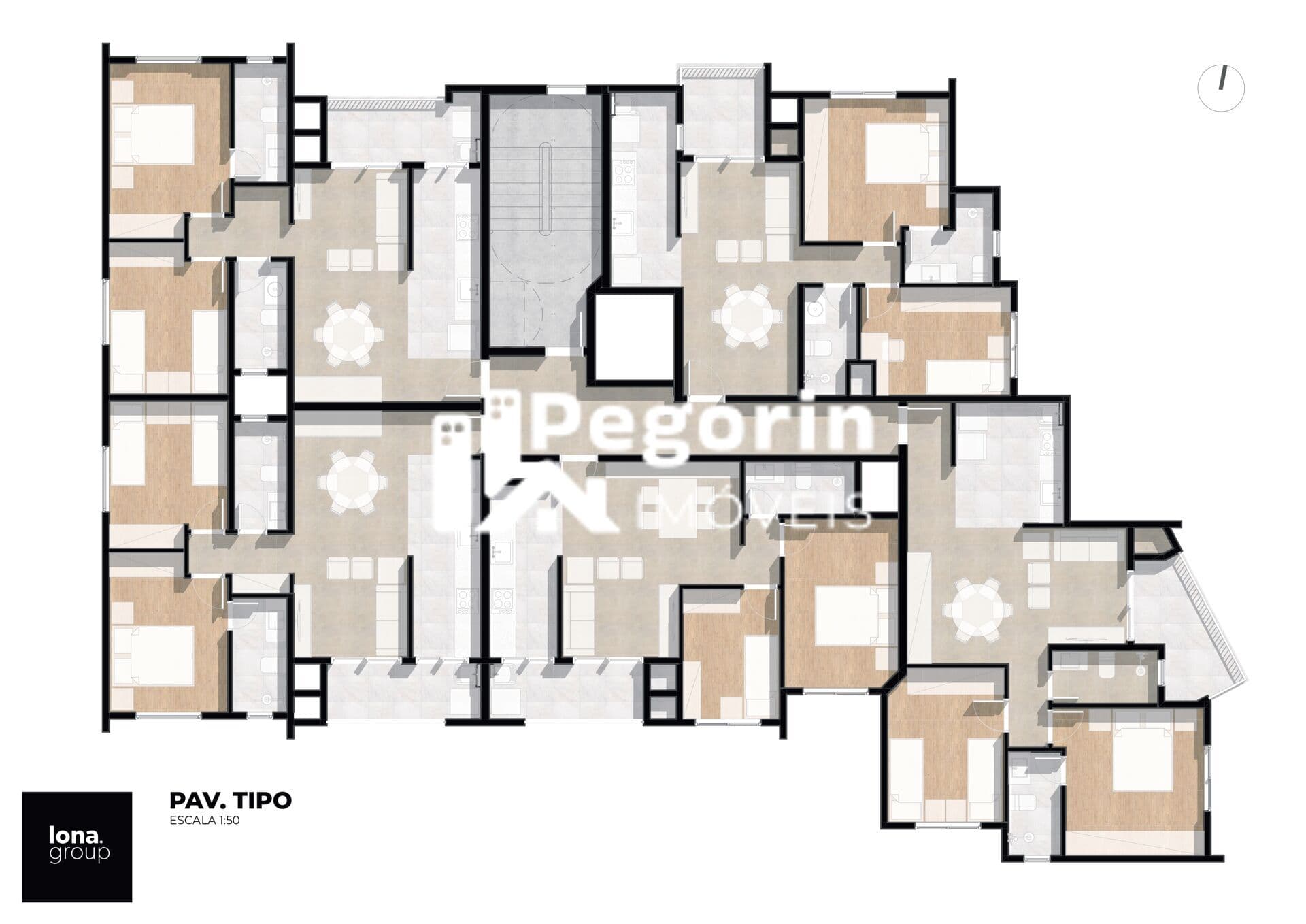 Apartamento 02 qts Padrão