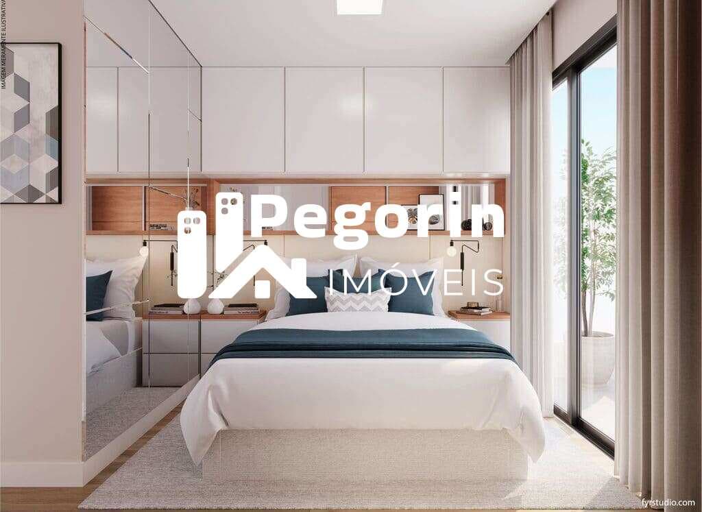Apartamentos com 2 quartos e sacada com churrasqueira no Capão Raso