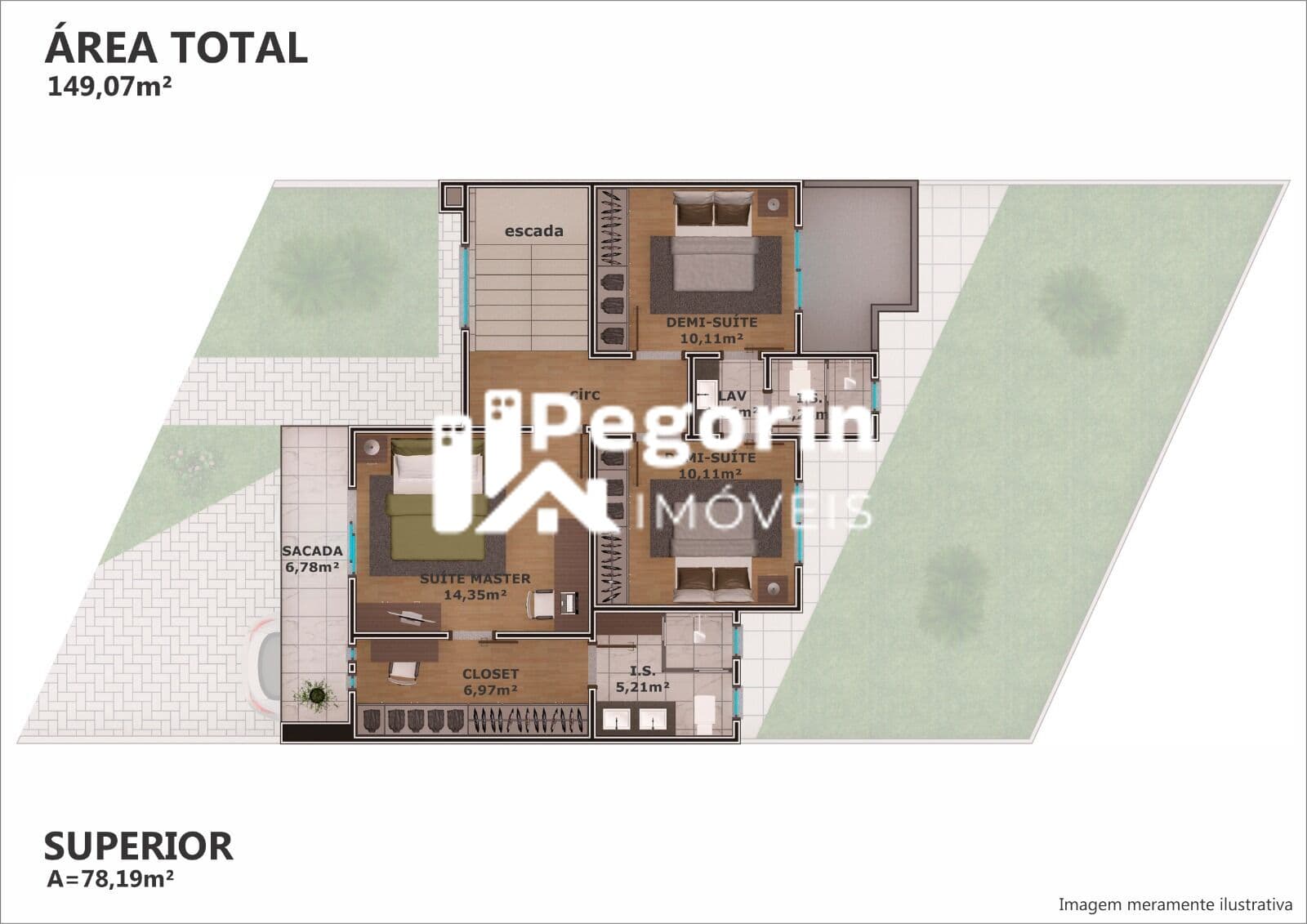 Sobrado Triplex em Condomínio