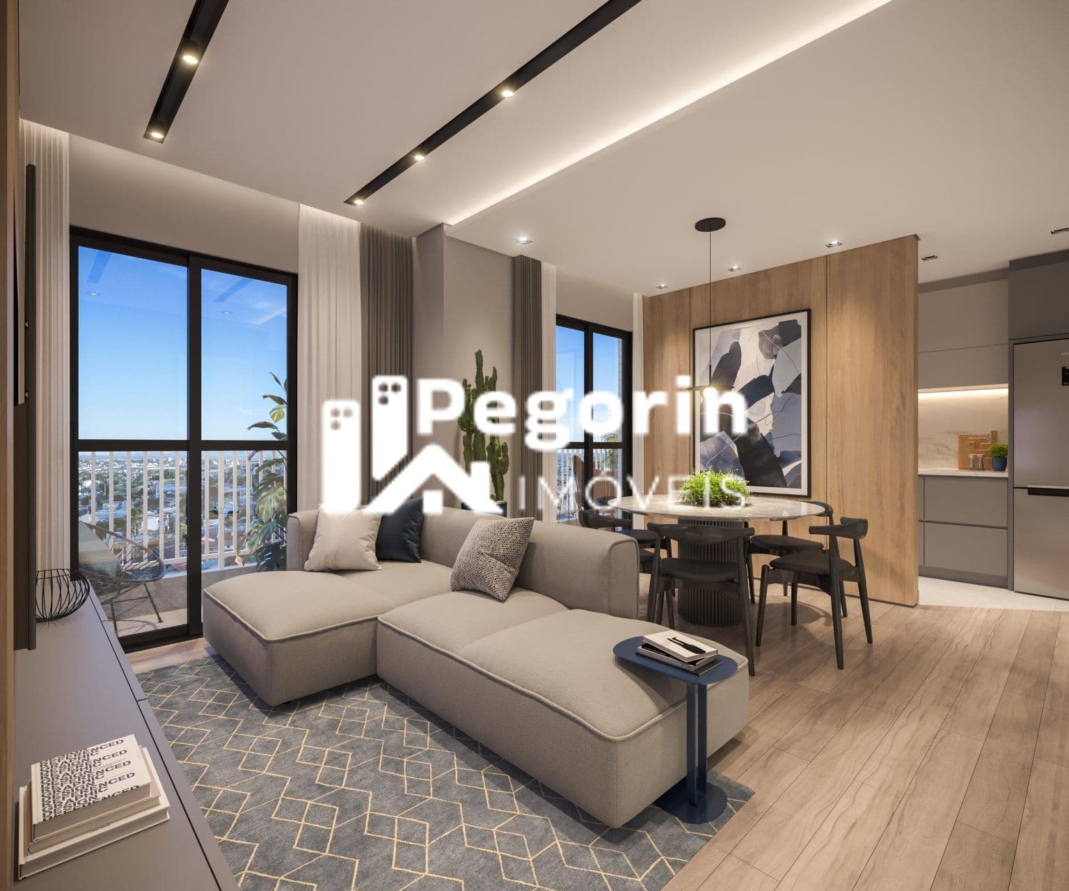 Apartamento à venda em Curitiba, Bairro Alto, com 2 quartos, 51,15m²