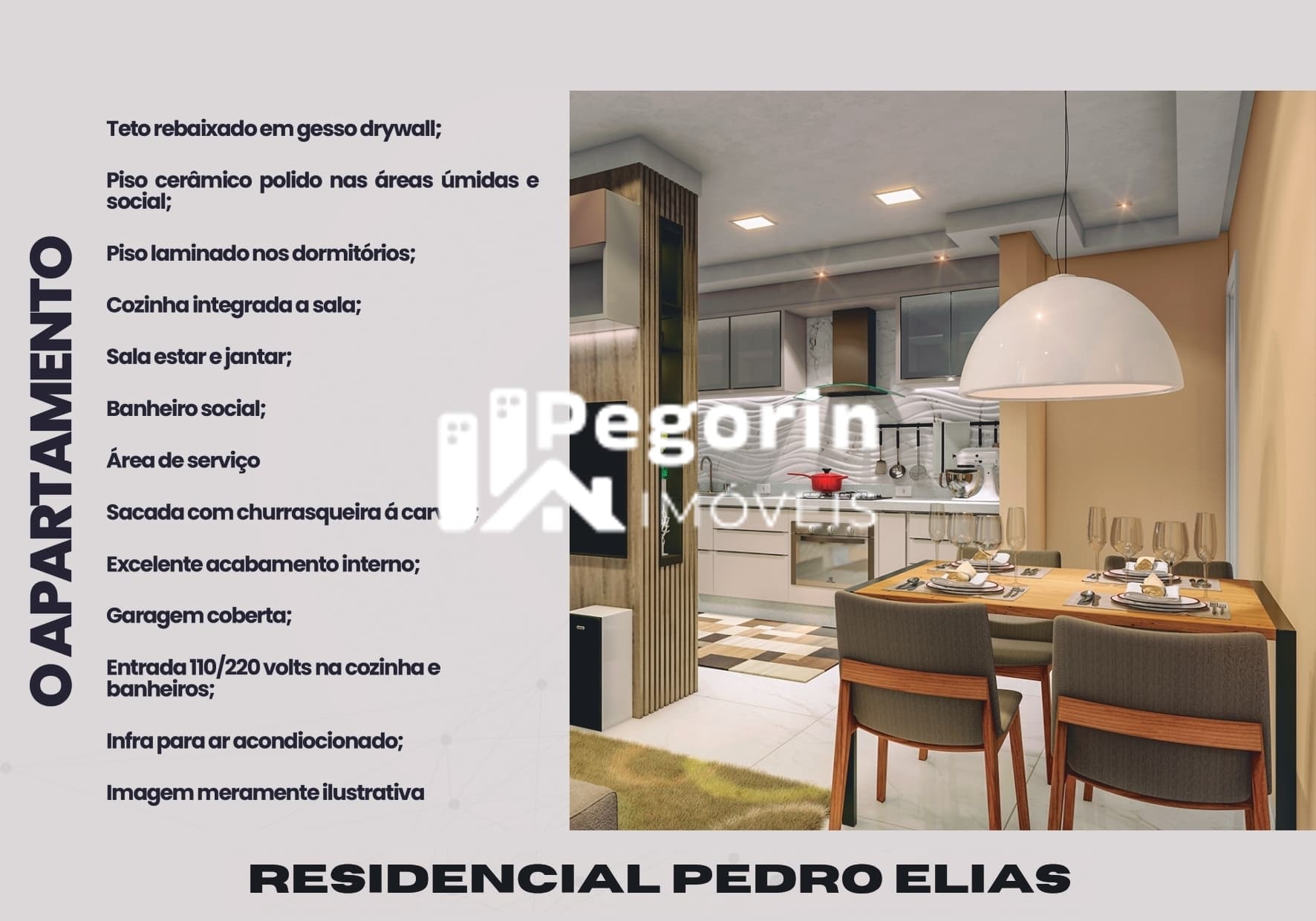 Apartamento 03 quartos com suíte em Centro, Pinhais/PR