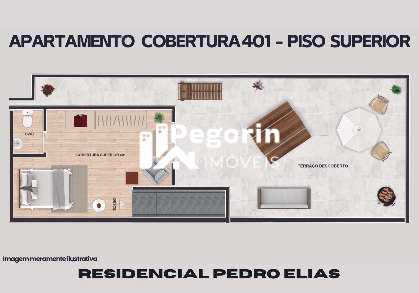 Apartamento 03 quartos com suíte em Centro, Pinhais/PR