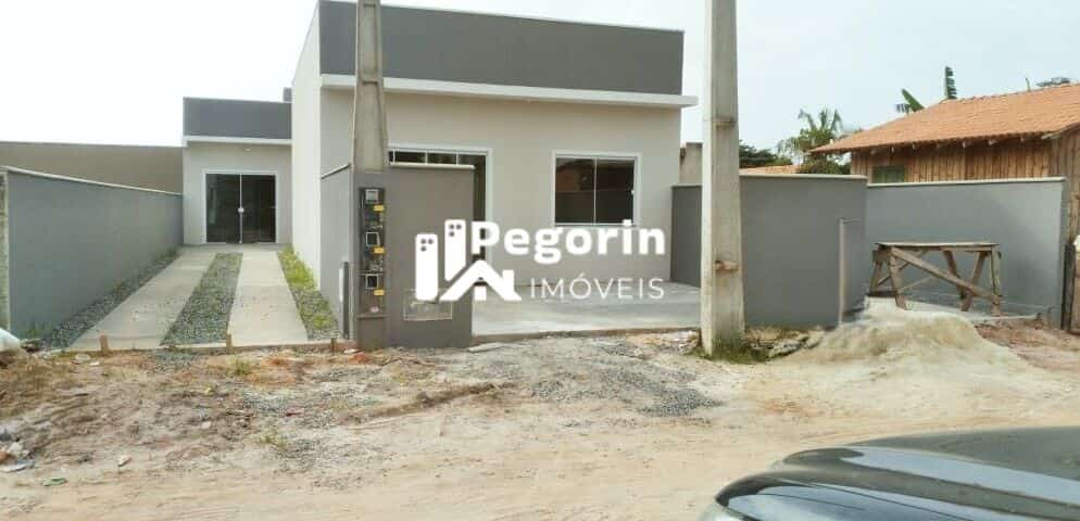 Casa Térrea Com 02 quartos 54,00M²,no bairro Continental, Itapoá/SC