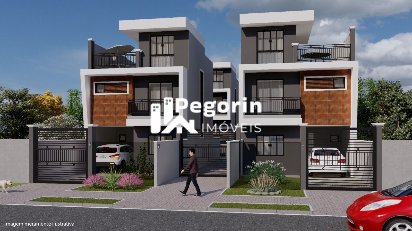 Casa à venda em Curitiba, Uberaba, com 4 quartos, 122,00m² - Pegorin Imóveis